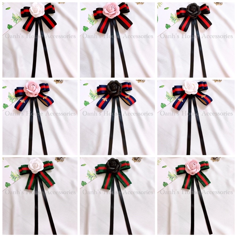 Tag cài áo hoa trà Link 2