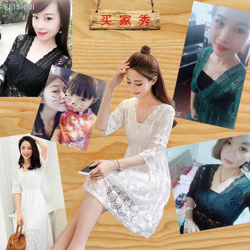 Đầm Ren Tay Lửng Phong Cách Hàn Quốc 2021 Cho Nữ | BigBuy360 - bigbuy360.vn