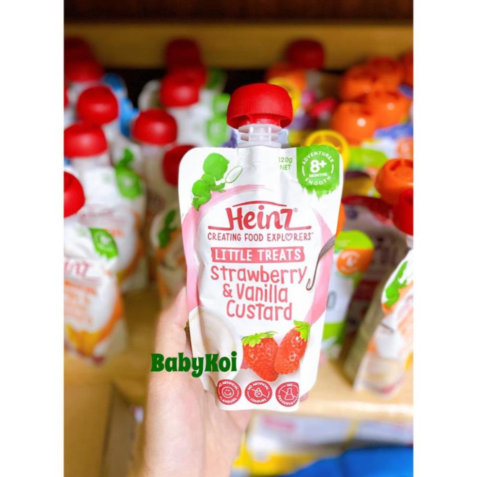 Váng sữa hoa quả nghiền Heinz Úc cung cấp vitamin quan trọng dành cho bé từ 6 tháng - 𝐁𝐞𝐚𝐧 𝐒𝐭𝐨𝐫𝐞
