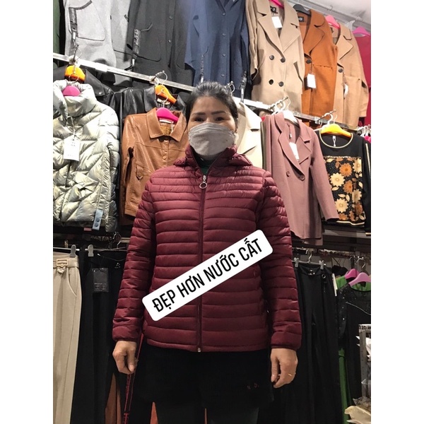 SALE SẬP SÀN  Áo phao siêu nhẹ cho mẹ ấm dã man