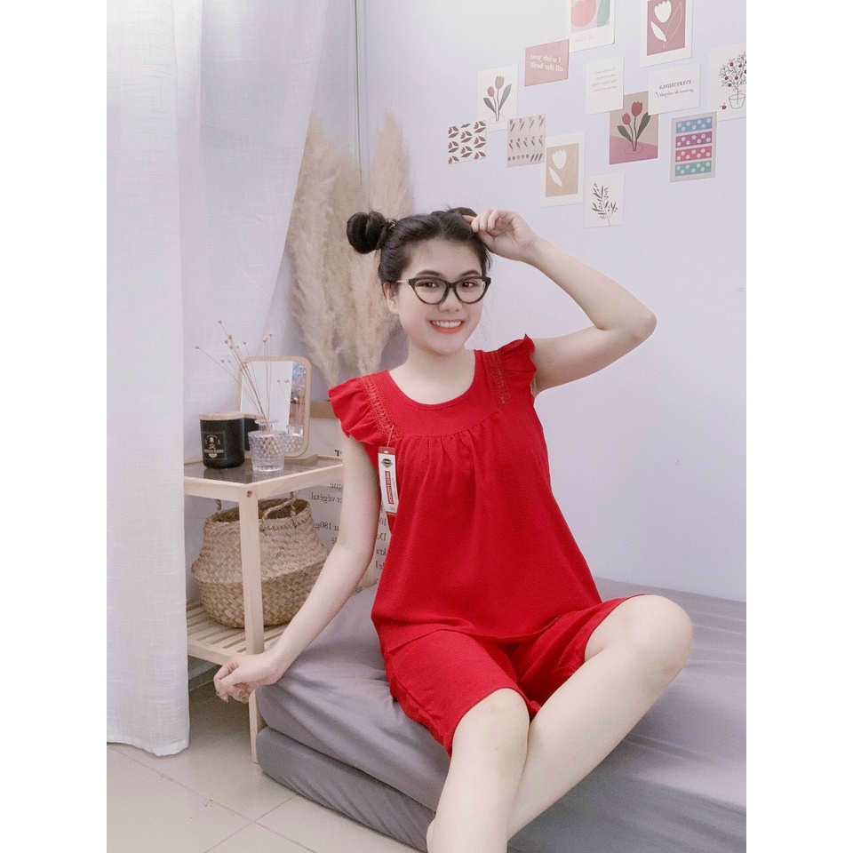 [3 size 46-68KG] Đồ bộ TÔN LỬNG VẢI MÀU SIÊU MỀM MÁT DỄ THƯƠNG thời trang