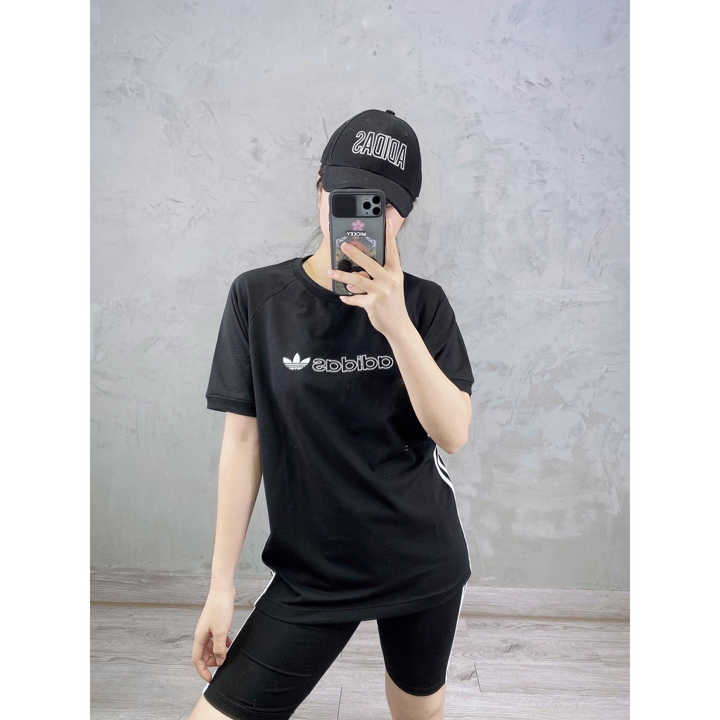 (THAILAND XUẤT XỊN) Nón das đen logo chữ H21 INFLUENCER HAT IN BLACK EW4556 Made in Thailand full tem tag code One size