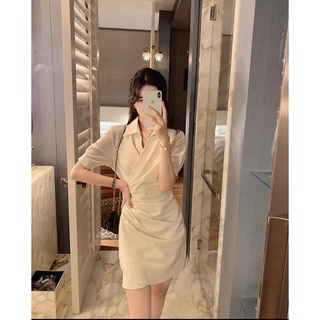 ĐẦM SƠ MI PLI HÔNG