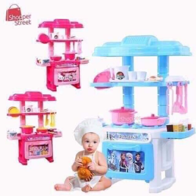 Bộ đồ chơi nấu ăn nhà bếp công chúa Elsa Kitchen Frozen ,