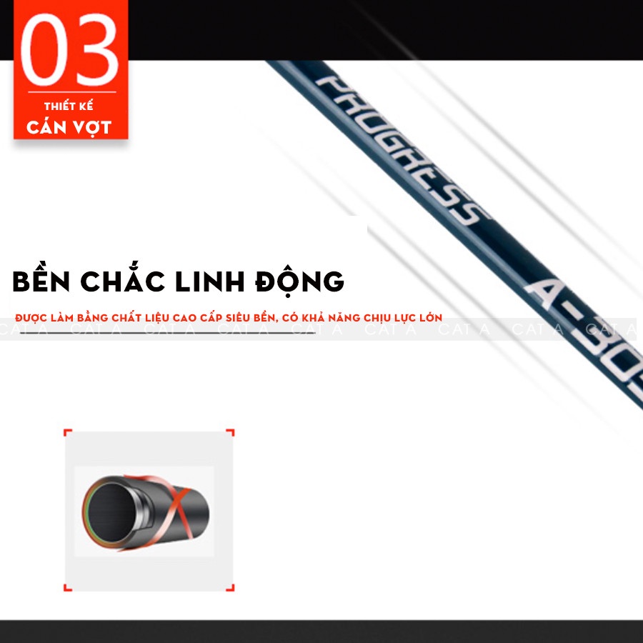 COMBO Bộ Vợt cầu lông Rodler hợp kim nhôm .Tặng kèm hộp 6 quả cầu.