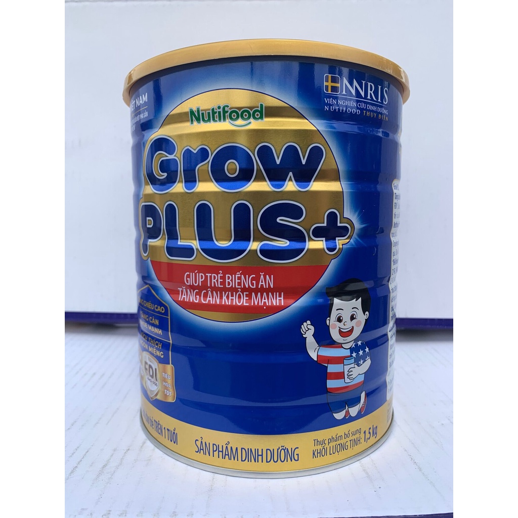 Sữa bột Growlplus xanh 1.5kg date luôn mới 6/2025