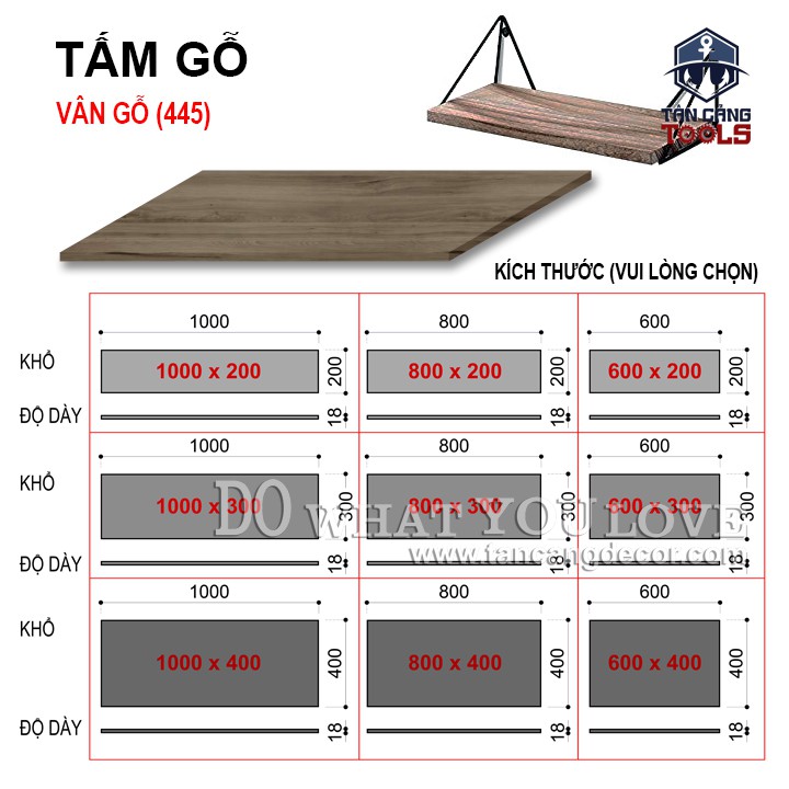 Tấm Gỗ 30 x 60 Cm MDF Chống Ẩm Phủ Melamine Trang Trí ( Có 3 Màu )