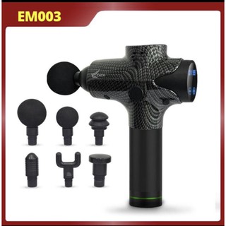 Súng massage cầm tay Cát Á EMO3 ,20 tốc độ 6 đầu massage , phù hợp mọi đối tượng sử dụng , bảo hành 1 năm.
