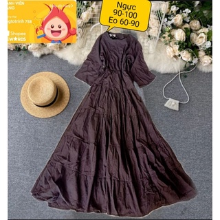 Đầm maxi tay lỡ