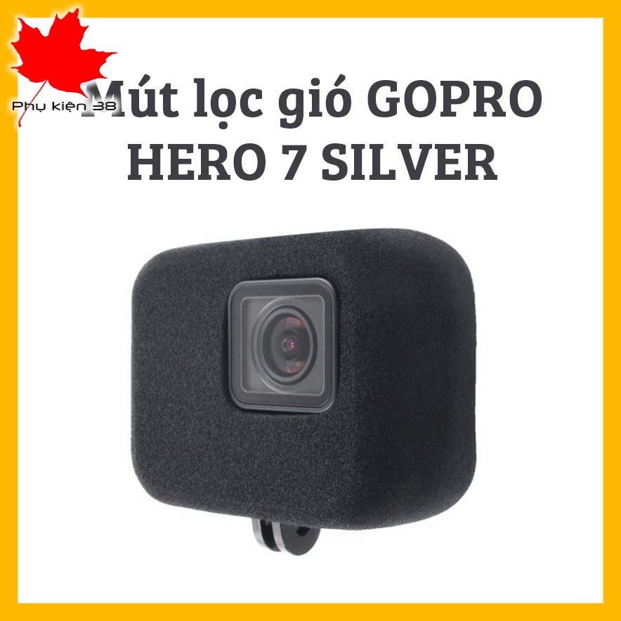 Vỏ mút lọc gió Gopro Hero 7 Silver - Bộ phụ kiện gopro 7