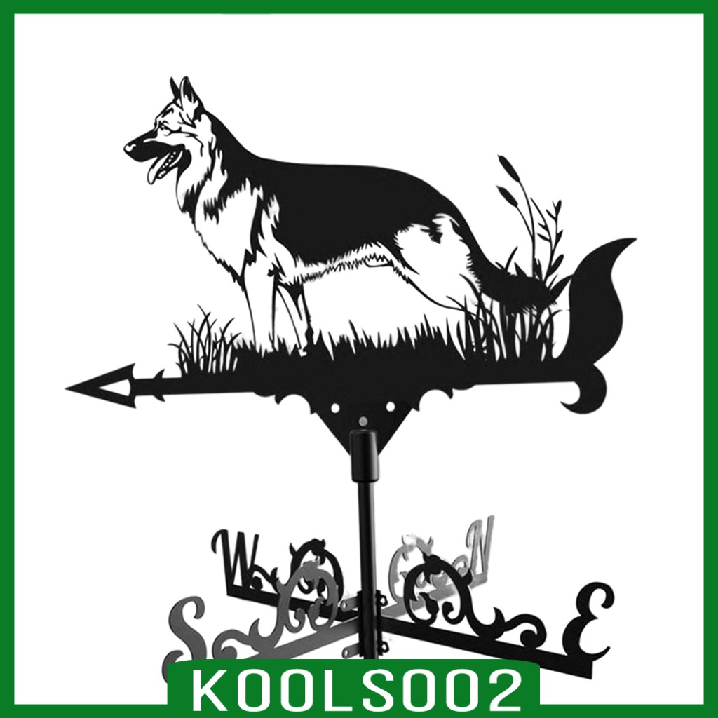 [Koolsoo2] Vane Thời Tiết Bằng Kim Loại Trang Trí Mái Nhà Xe Hơi