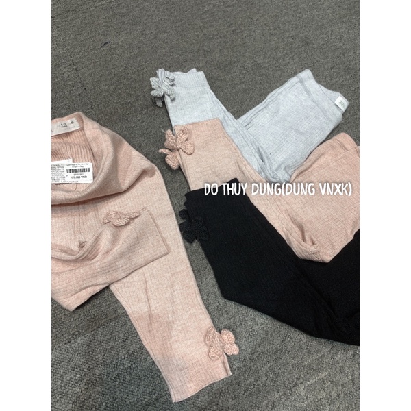 Quần legging len bé gái