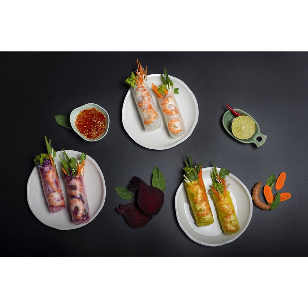 Bánh tráng củ dền MEKONG River đóng gói - 300g