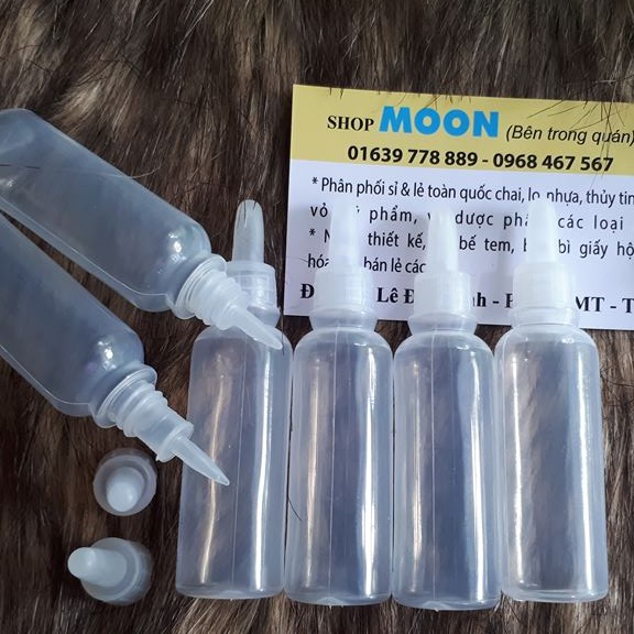 100 CHAI NHỰA 20ML NHỎ MẮT