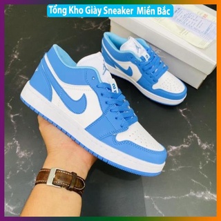 Giày Jordan thâp cổ , Giày Jordan trắng xanh xám đỏ siêu đẹp giá siêu rẻ nam nữ thời trang full size.boxbil -1_yhg