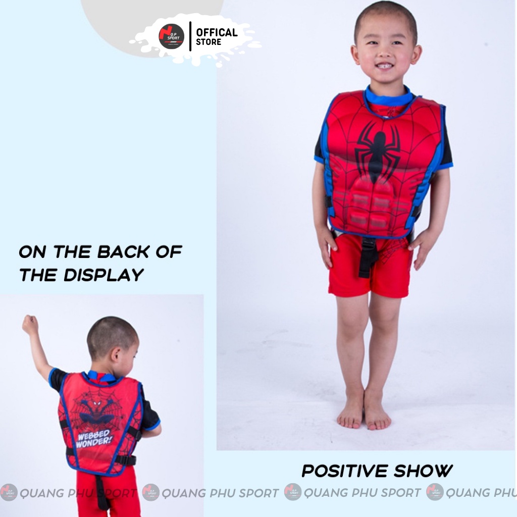 Áo Phao Bơi Trẻ Em Hoạt Hình Cute Nhiều Màu Sắc Cao Cấp, Dây Chắc Chắn_Nhiều Mẫu
