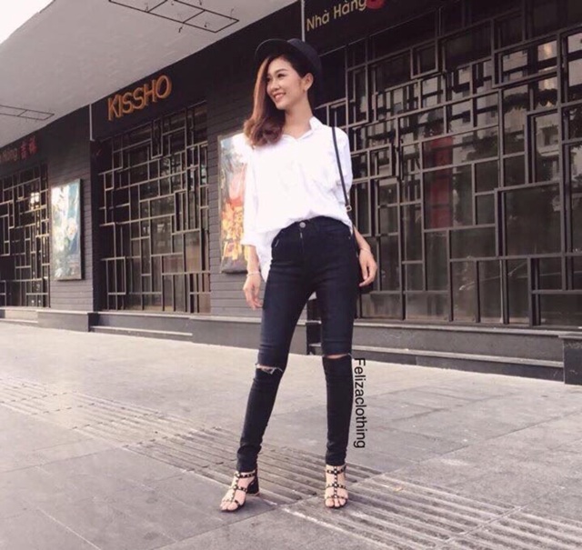 Tregging rách gối