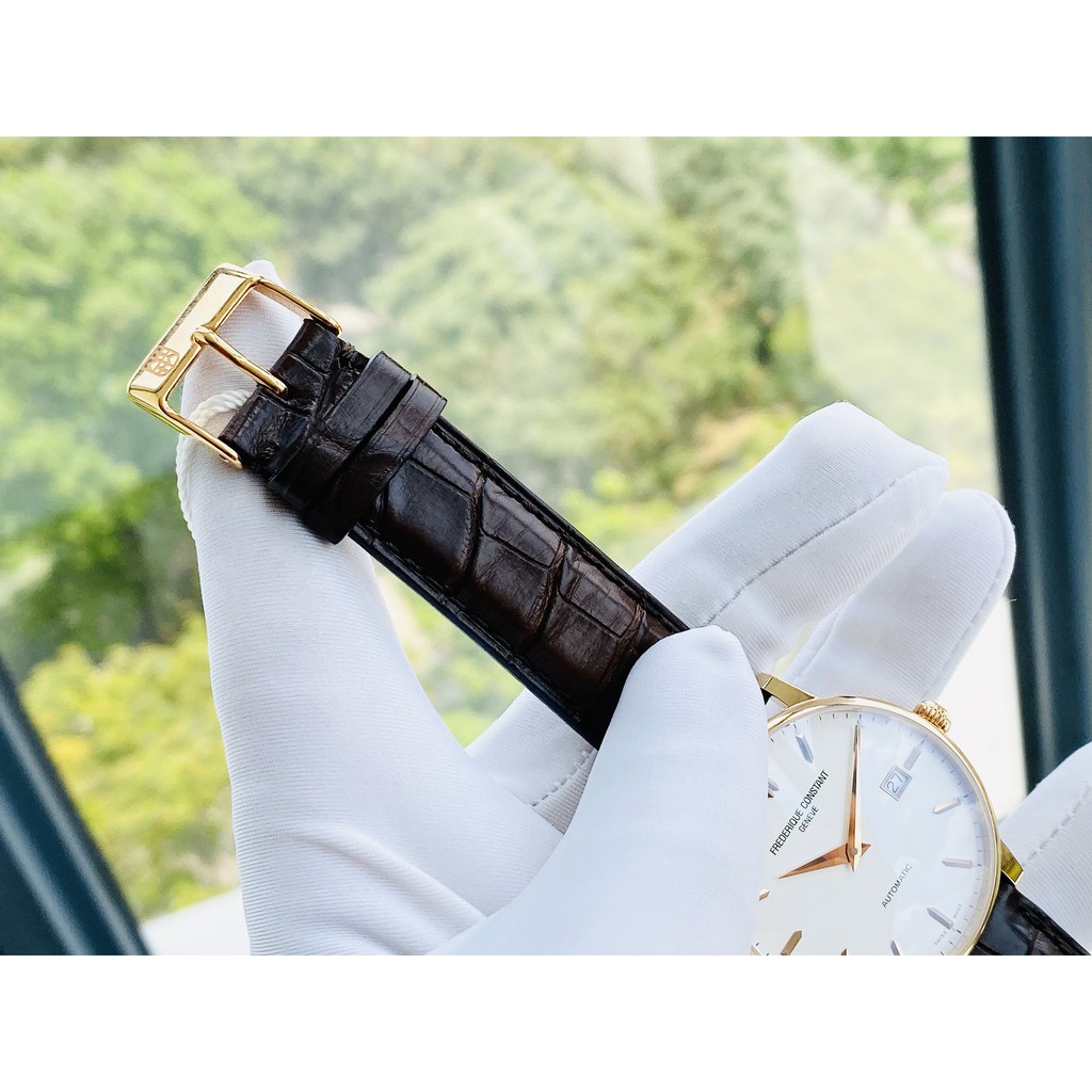 Đồng hồ nam chính hãng Frederique Constant FC-316V5B9 - Máy cơ tự động - Vỏ vàng 18k - Kính Sapphire nguyên khối