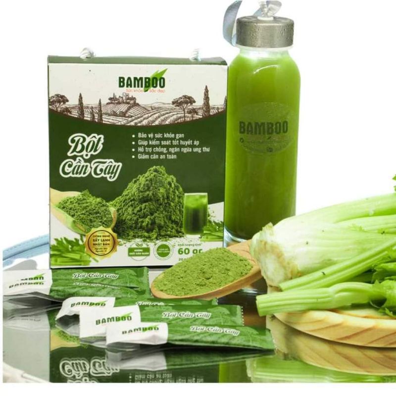 Bột cần tây nguyên chất
