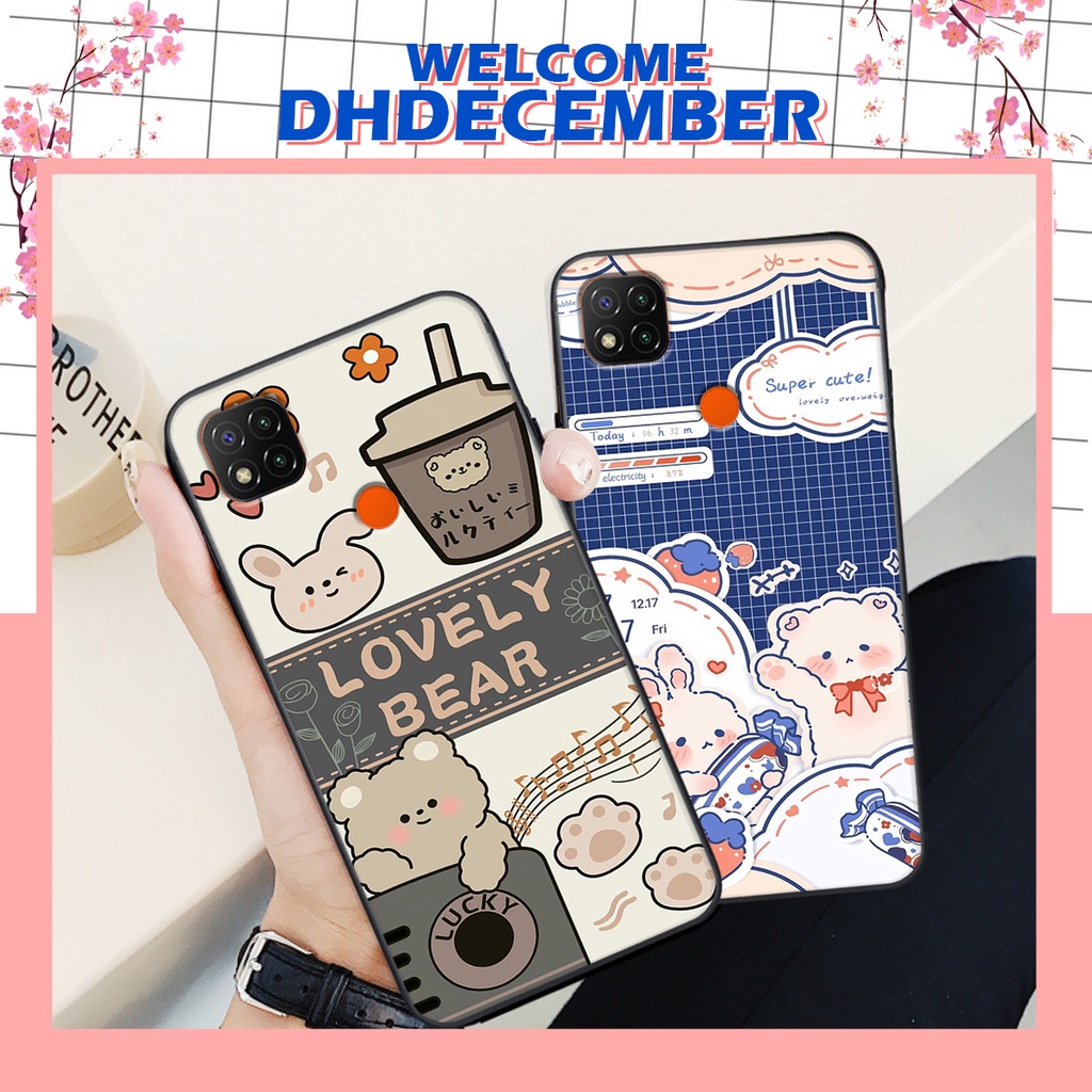 Ốp lưng Xiaomi REDMI 9C in hình nice ,good luck happy ốp xinh viền dẻo đẹp chất