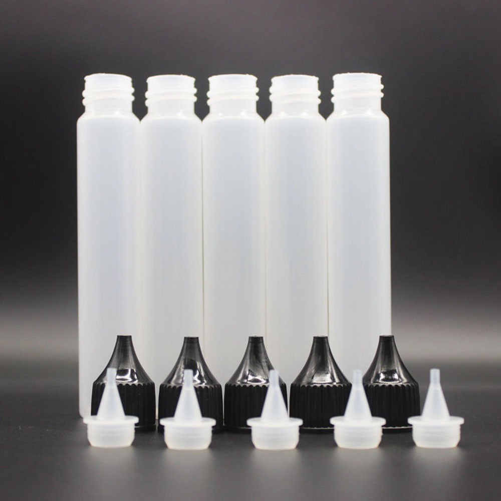 Set 5 chai nhựa đầu nhọn có lỗ thiết kế tiện dụng