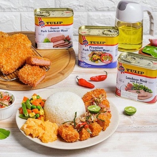 Thịt Heo Hộp Tulip 340g - Nhập Khẩu Đan Mạch | Tulip Pork Luncheon Meat 340g