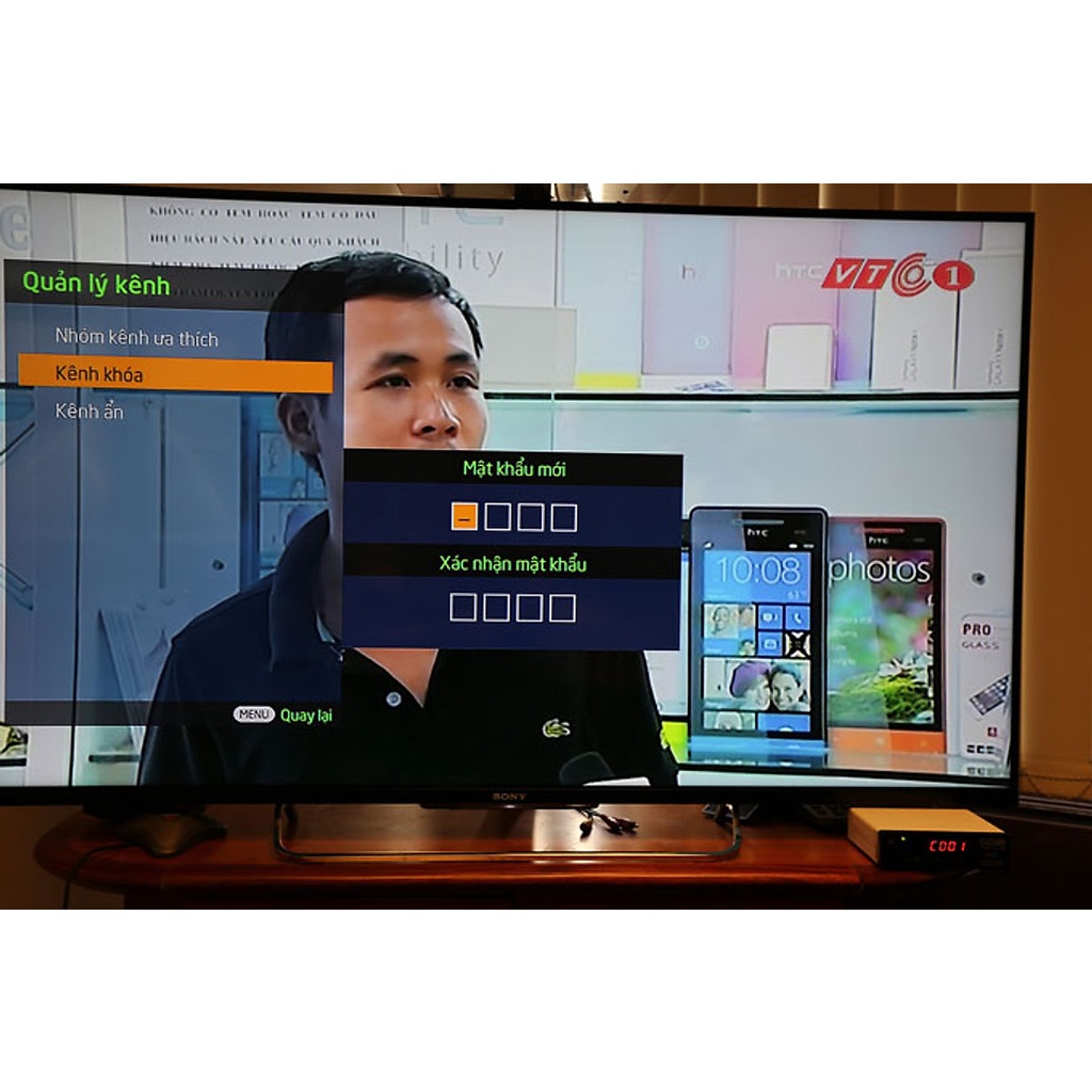 Đầu thu truyền hình KTS mặt đất VNPT Technology DVB-T2 iGate T203HD