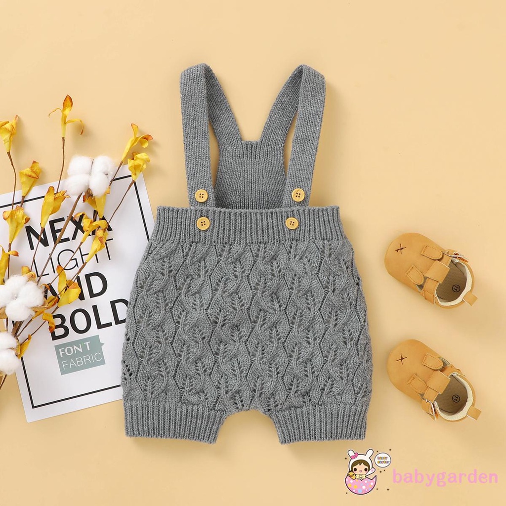 Yếm không tay có nút thời trang dễ thương cho bé