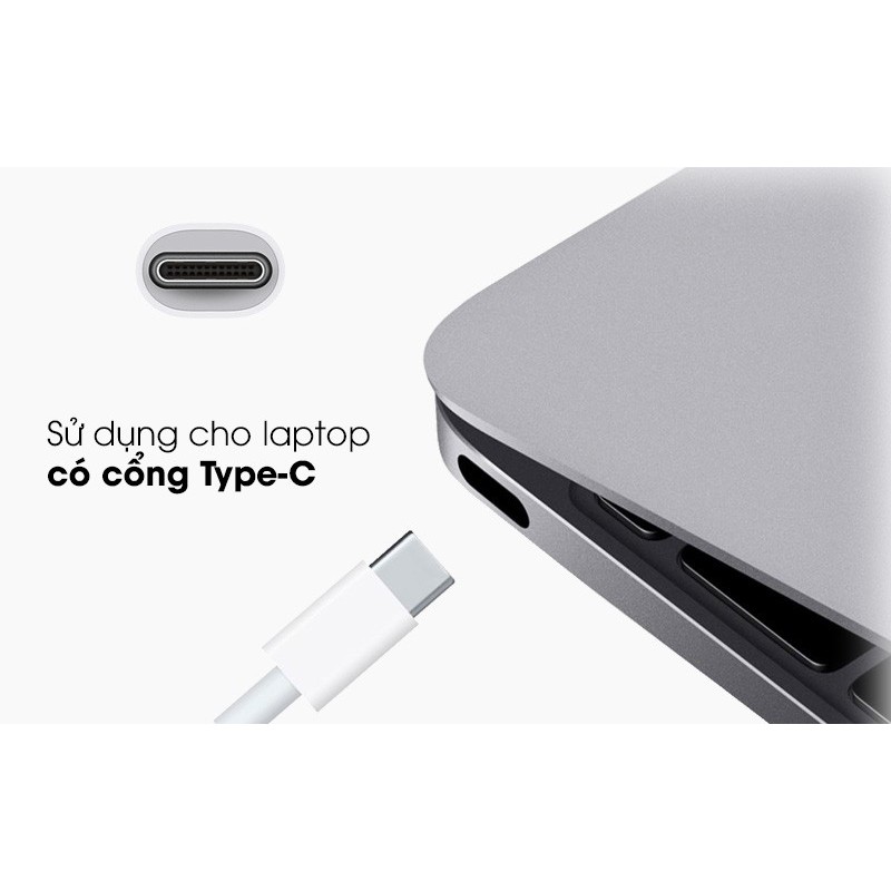 Cáp Chuyển USB Type C sang VGA - Type-c Tp VGA - typec to vga