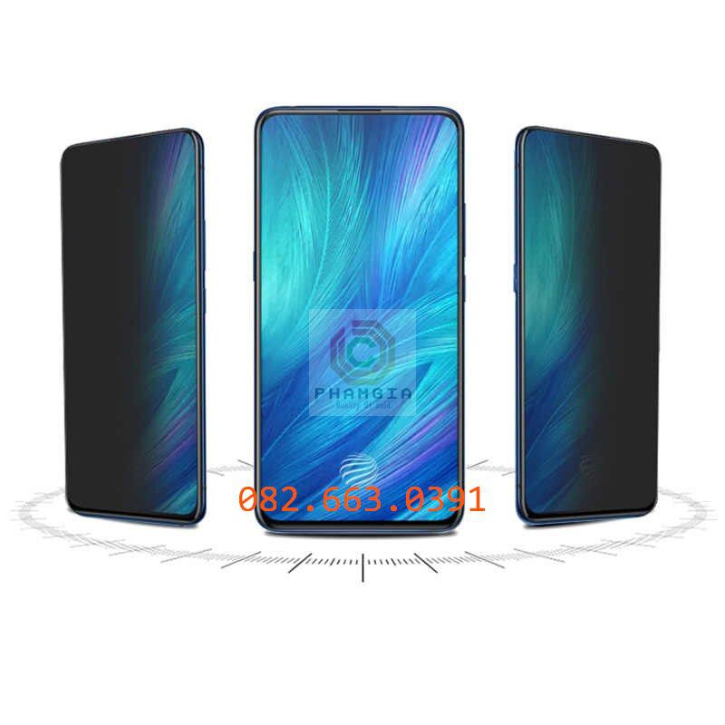 Dán cường lực chống nhìn trộm Oppo Reno / reno10x / reno 3 / reno 3pro / reno 2f / reno 2z dẻo nano