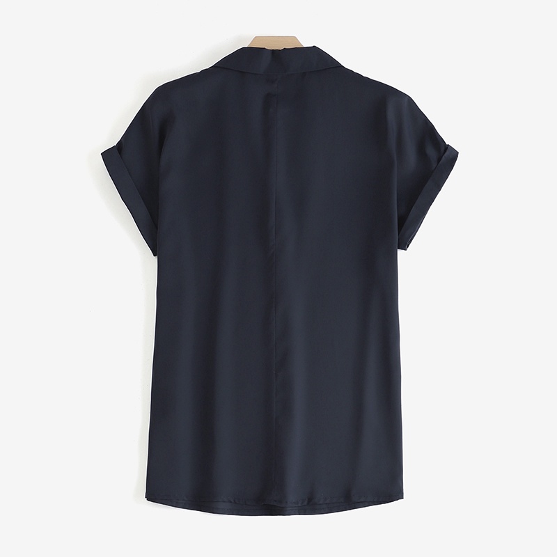 Áo ZANZEA tay ngắn cổ chữ V thời trang dành cho nữ