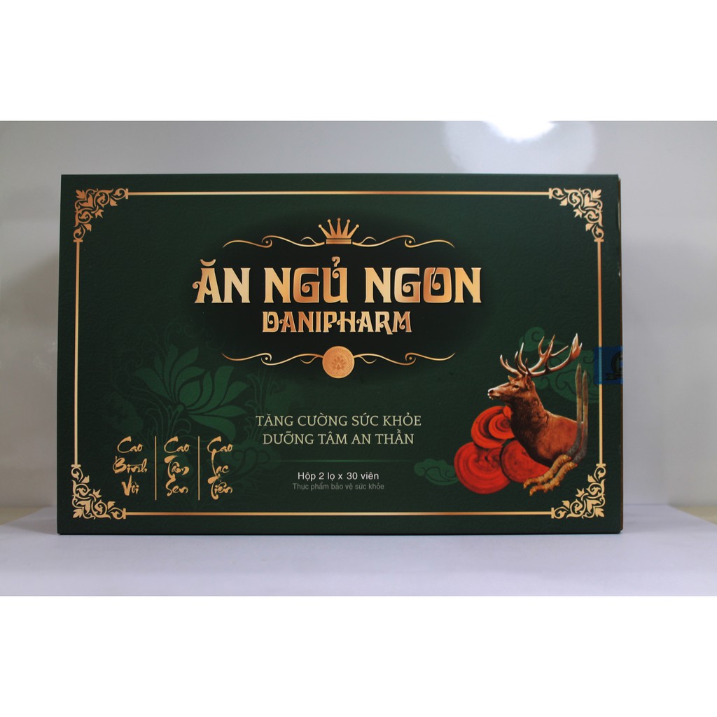 ĂN NGỦ NGON - TĂNG CƯỜNG SỨC KHỎE - DƯỠNG TÂM AN THẦN - ĐÔNG TRÙNG HẠ THẢO -NẤM LINH CHI - NHUNG HƯƠU