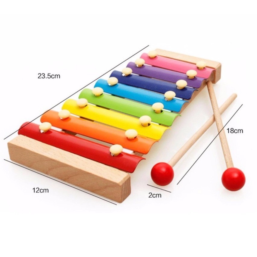 Đồ Chơi Nhạc cụ Đàn Gõ Xylophone 8 Thanh Cho Bé