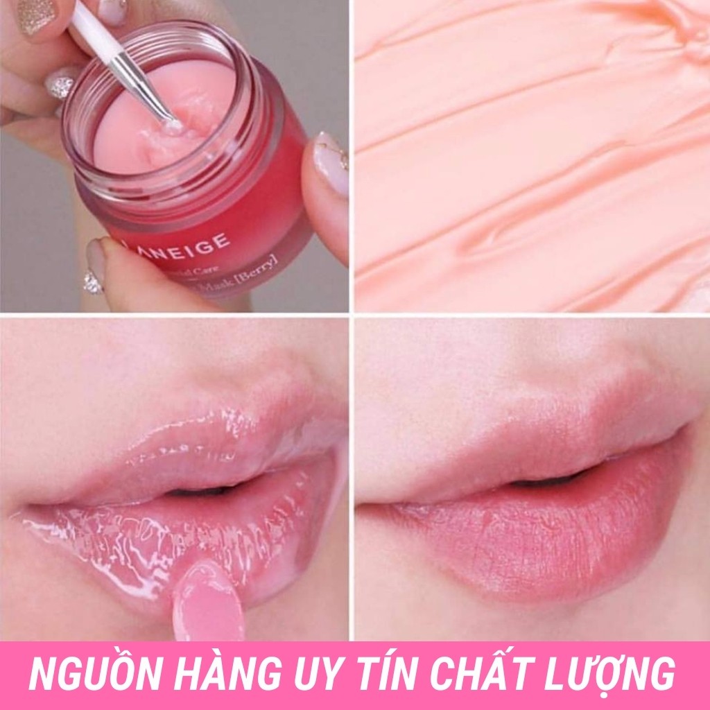 Mặt Nạ Ngủ Môi NM1293804 LANEIGE Lip Sleeping Mask Tẩy Tế Bào Chết Giúp Môi Hồng (Full + Mini Size) | BigBuy360 - bigbuy360.vn