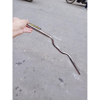 Ghi đông xe 67 bạc