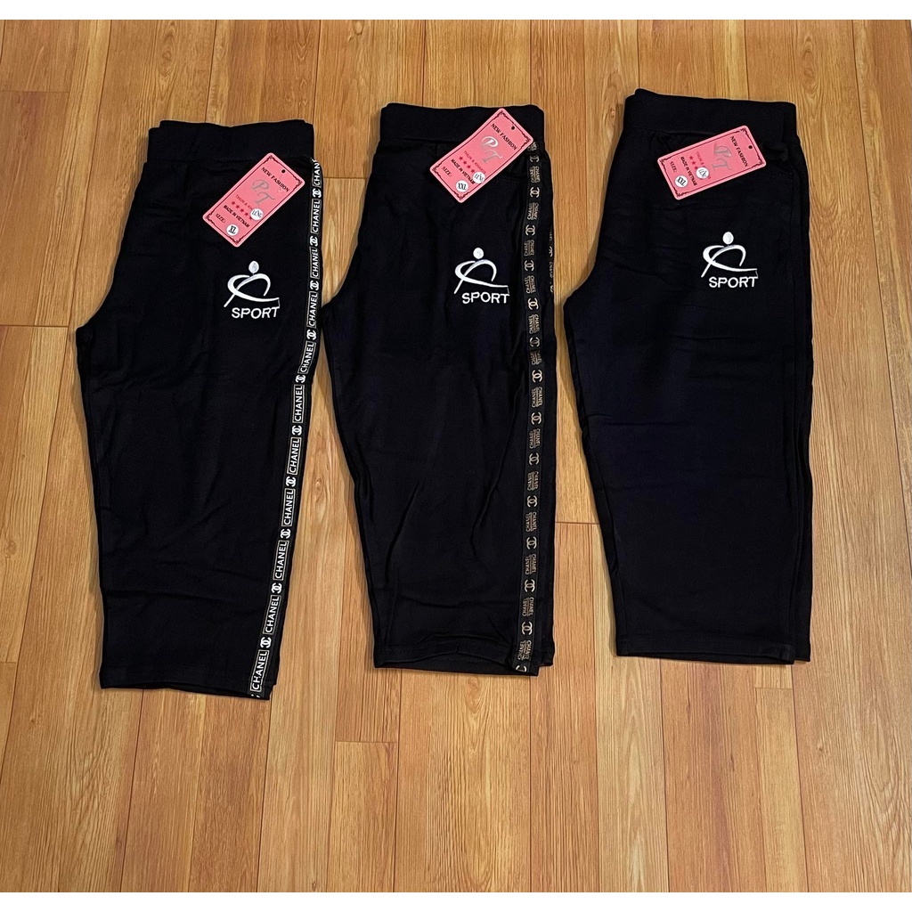 Quần legging lưng cao có viền