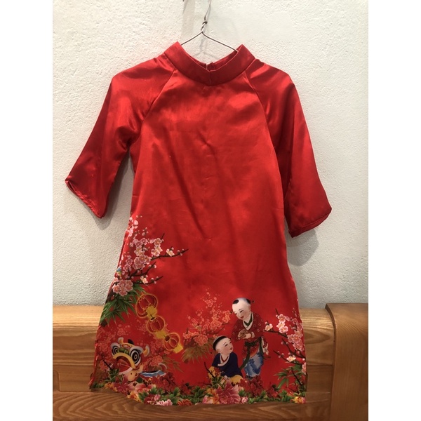 áo dài Tết bé gái