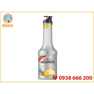 Mứt sệt thơm monin 1l - le fruit de monin pineapple