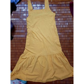 Váy yếm dáng dài