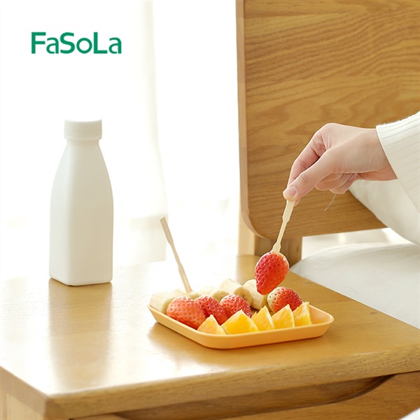 Nĩa tre ghim trái cây, rau câu, finger food dùng một lần (hộp 200 cái) FASOLA FSLSH-272