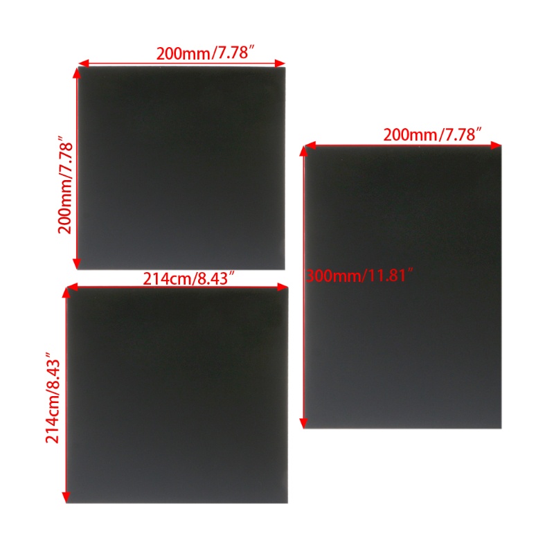 Băng Keo Tản Nhiệt Cho Máy In 3D 220x300mm