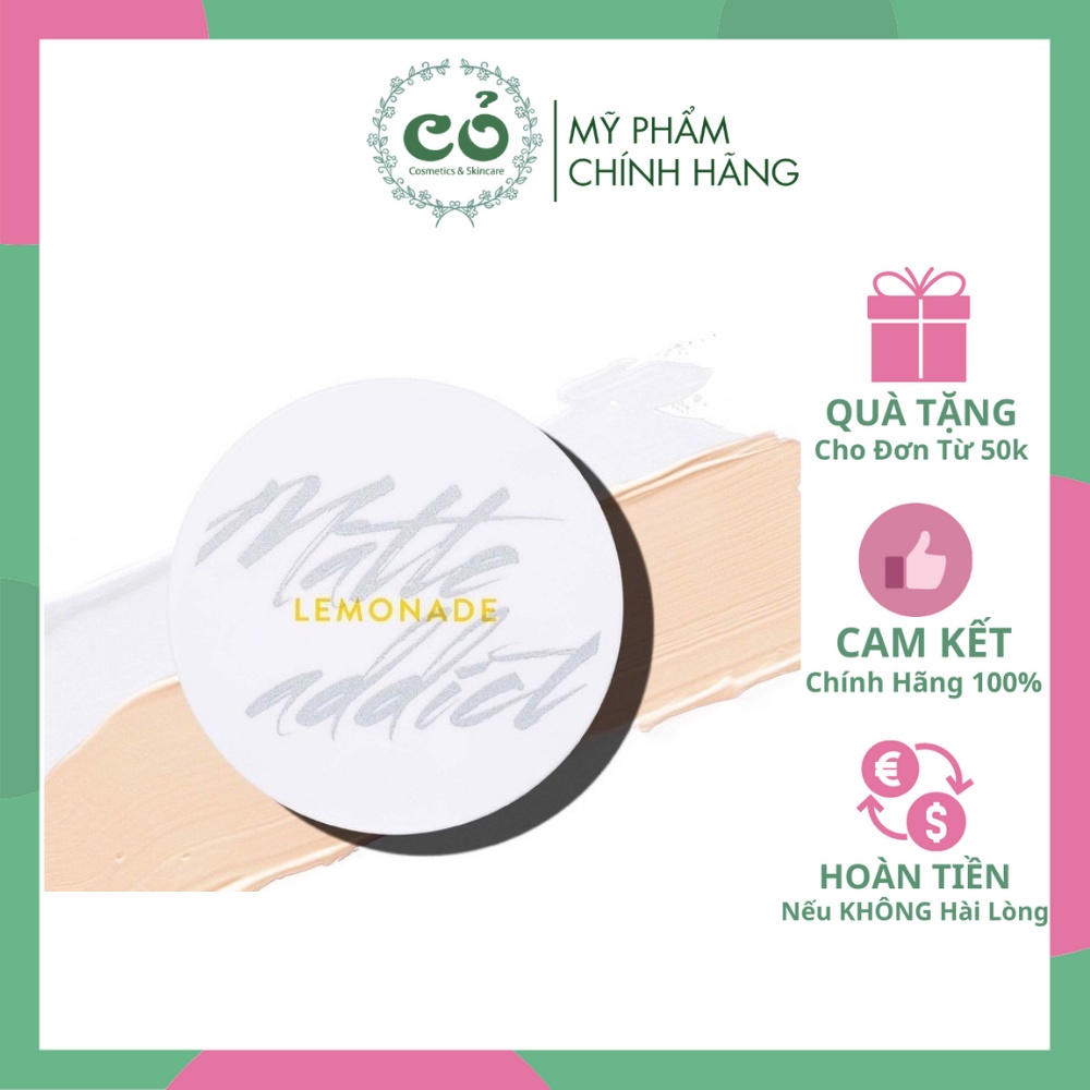 Phấn nước Lemonade Matte Addict Dual Cushion