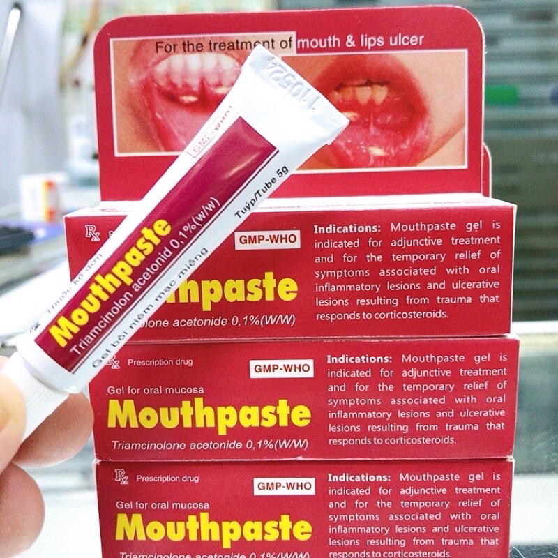 Tuýp bôi lỡ miệng Mouth  paste 5g
