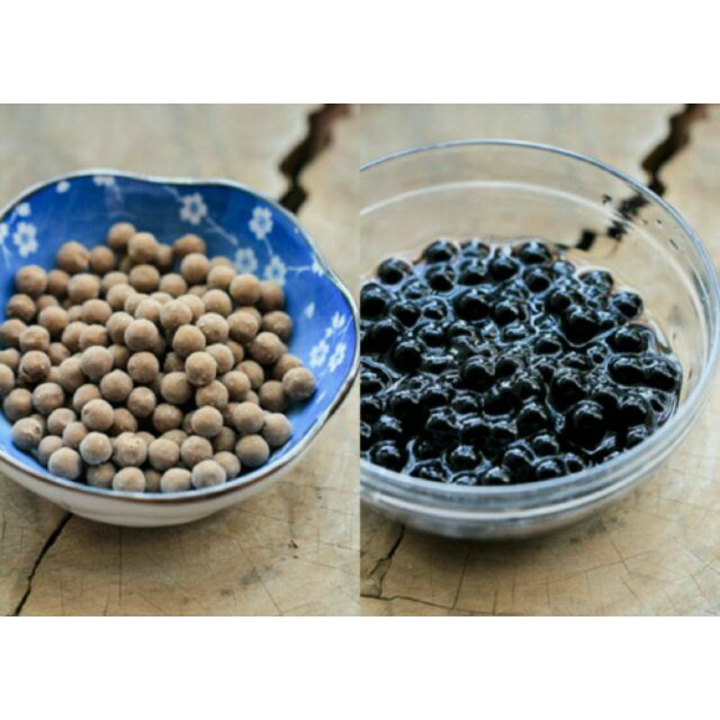 HẠT TRÂN CHÂU TRẮNG /ĐEN/ TRÁI CÂY