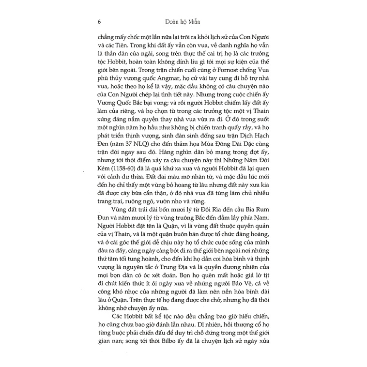 Sách - Chúa Tể Những Chiếc Nhẫn - Đoàn Hộ Nhẫn