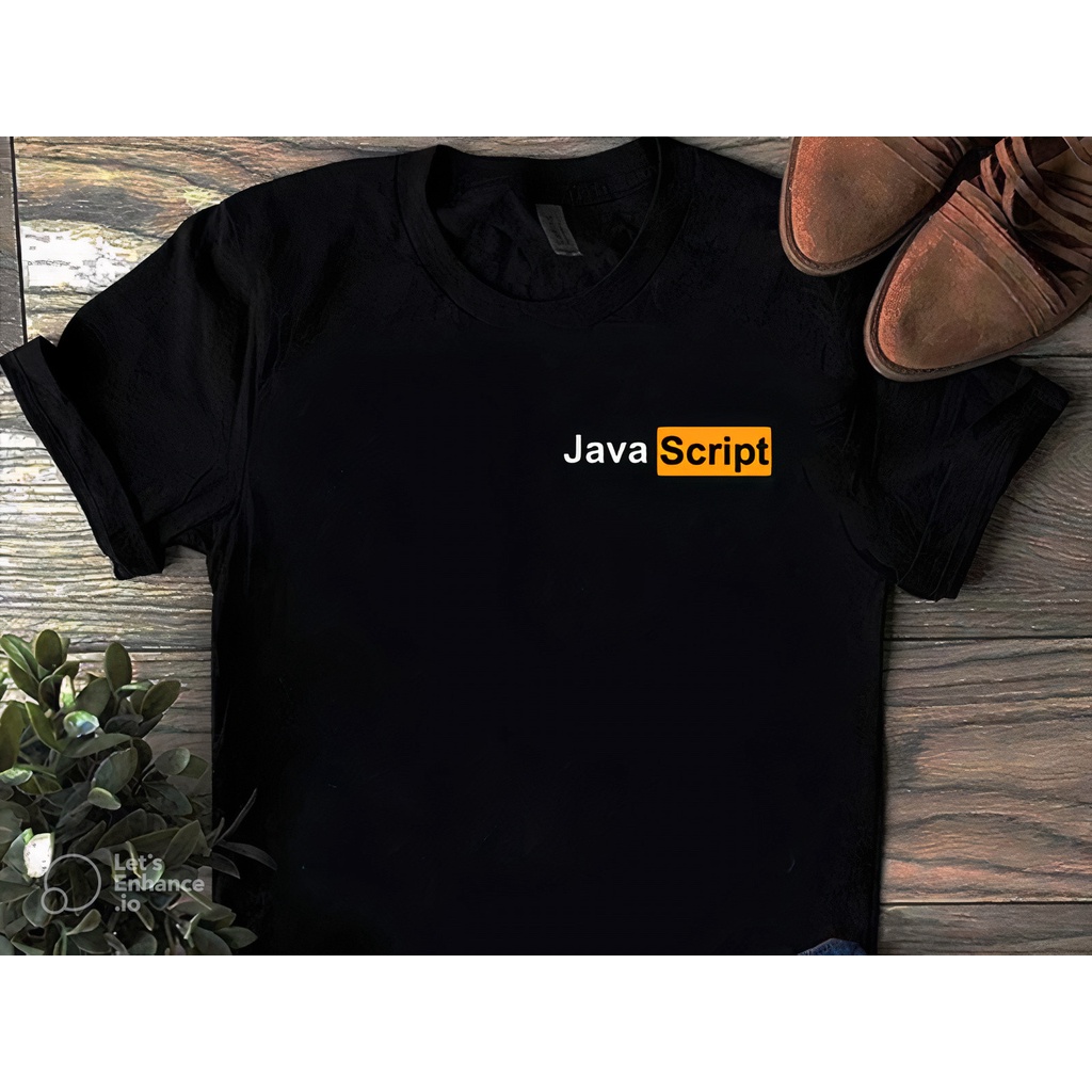 Áo thun JavaScript dành cho dev  hoặc những ai thích thể hiện