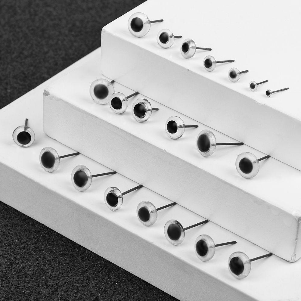 Set 20 Mắt Nhựa Trong Suốt 3/4/5/6/7/8/9/10mm Chuyên Dụng Làm Quà Giáng Sinh