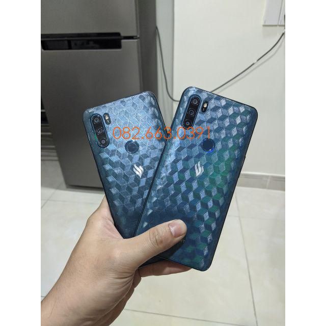 Skin carbon dán mặt lưng 3D Vsmart Active 3 bảo vệ máy ít trầy