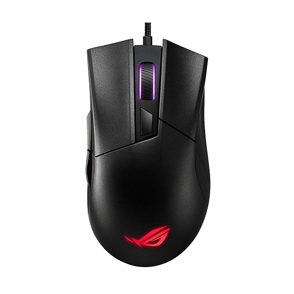 Chuột không dây laptop cho PC chính hãng cho game thủ Lohia giá rẻ chơi game cao cấp Led RGB giá rẻ Asus ROG Gladius II1