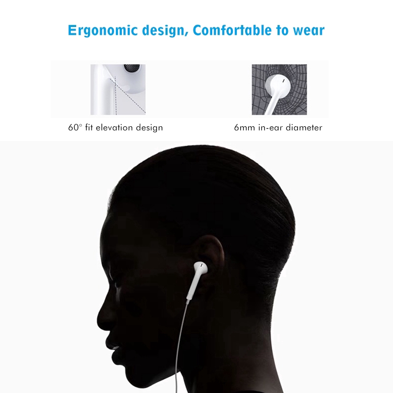 Tai Nghe Bluetooth Có Dây Kèm Mic Cho Apple Iphone 8 7 Plus X Xs Max Xr | BigBuy360 - bigbuy360.vn